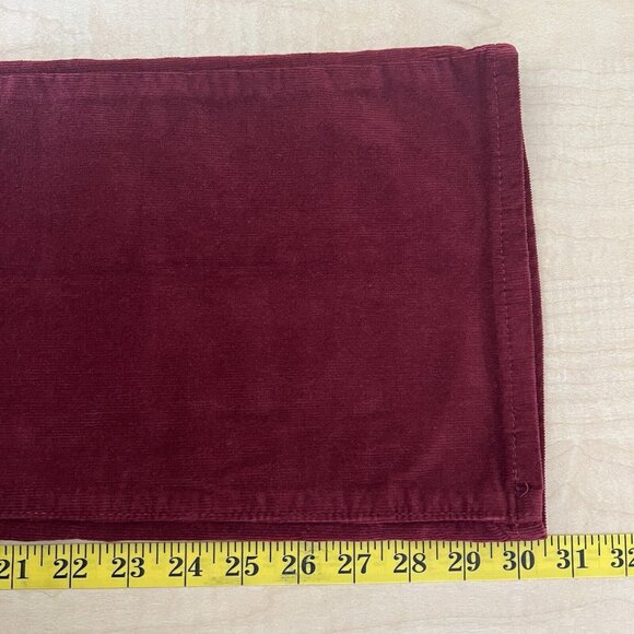 Levi's 725 Women's Stellar Stretch Burgundy Corduroy Pants Size 32 Boot Cut NWT - Picture 9 of 11